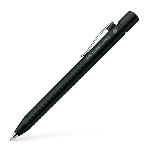 Penna sfera Grip 2011 nero/metallic Faber-Castell