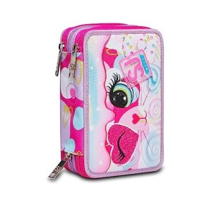 Astuccio 3 Zip SJ Gang Heart Lolly Seven Femmina