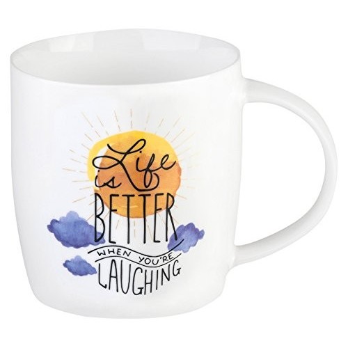 BUONGIORNO MUG - APHORISM - LIFE IS BETTER