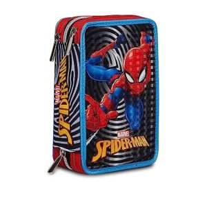 Astuccio 3 Zip Spiderman Seven