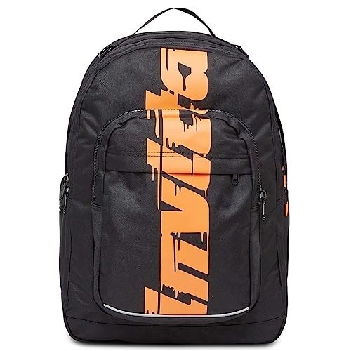 Zaino Invicta Jelek Back pack Nero con Logo Arancio