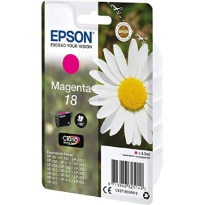 CARTUCCIA EPSON C13T18034010 T1803 MAGENTA ORIGINALE