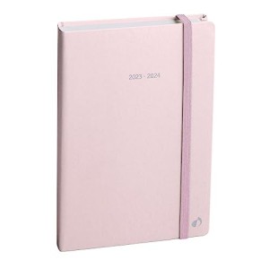 Agenda 16 Mesi Quo Vadis Plan Mensile 10x15 Pastel Rosa