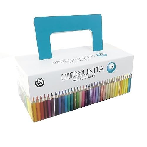 Cofanetto Tinta Unita 72 Pastelli Mina 4.0