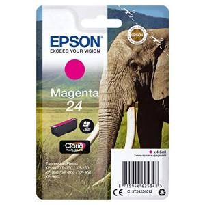 CARTUCCIA ORIGINALE EPSON C13T24234010 24 MAGENTA