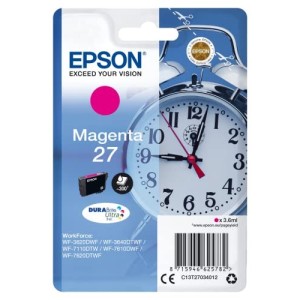 CARTUCCIA ORIGINALE EPSON C13T27034020 T27 MAGENTA