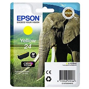 CARTUCCIA ORIGINALE EPSON C13T24244010 24 YELLOW