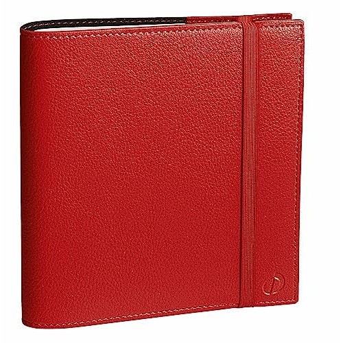 Agenda Quo Vadis Time & Life Medium Settimanale Spiralata con Elastico Rosso 16x16