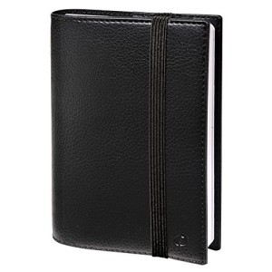 Agenda Quo Vadis Time & Life Large Settimanale Spiralato con Elastico Nero 16x24