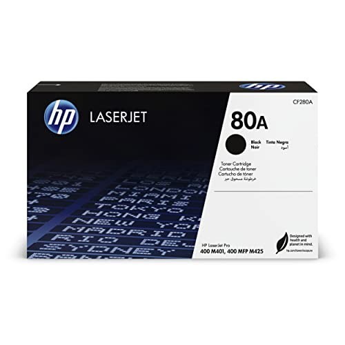 TONER HP CF280A BK NERO ORIGINALE