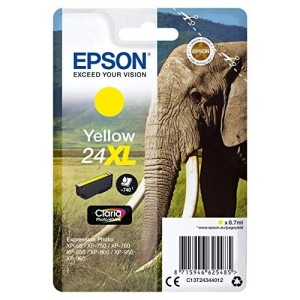 CARTUCCIA ORIGINALE EPSON C13T24344010 24 XL YELLOW