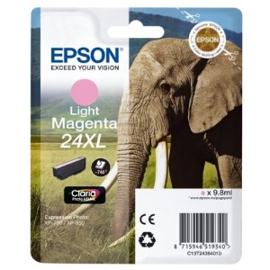 CARTUCCIA ORIGINALE EPSON C13T24364010 24 XL LIGHT MAGENTA