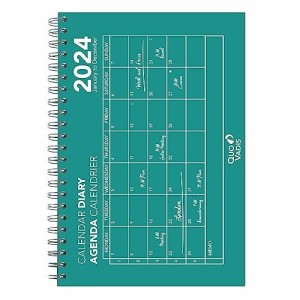 Agenda Calendario Quo Vadis 24 ML Oslo Blu