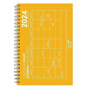 Agenda Calendario Quo Vadis 24 ML Oslo Giallo