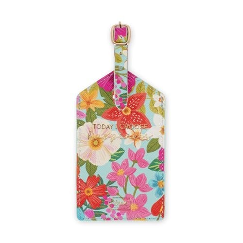 Etichetta Bagaglio - Luggage Tag- Flowers Legami