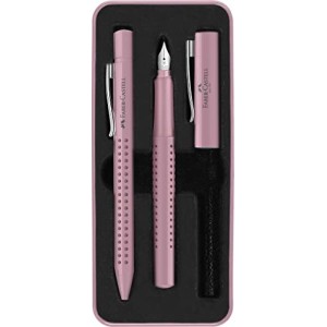 Set Stilo/Sfera Grip 2010 Rose Shadows Faber-Castell