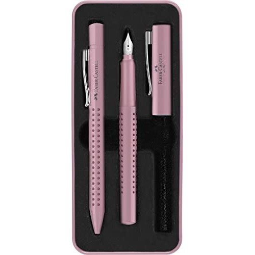 Set Stilo/Sfera Grip 2010 Rose Shadows Faber-Castell