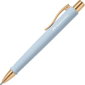 Penna Poly XB Faber-Castell Azzurro Opaco e Oro