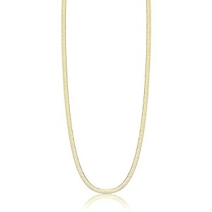 COLLANA DONNA SNAKE IN ACCIAIO IP GOLD