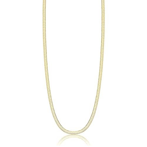 COLLANA DONNA SNAKE IN ACCIAIO IP GOLD