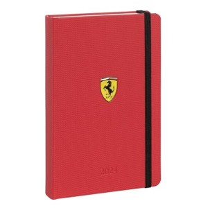 Agenda 2024 Giornaliera 11.8x18 cm Scuderia FERRARI Con Scudetto Applicato