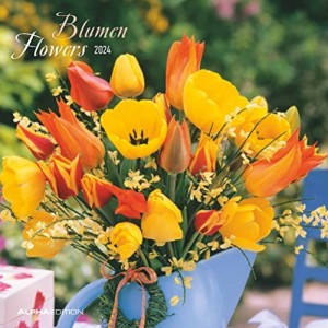 Calendario 2024 Blumen Flowers Alpha Editions