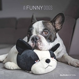 Calendario 2024 Funny Dogs Alpha Editions