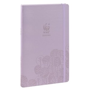 Agenda WWF 2024 Settimanale Large con Elastico Lilla