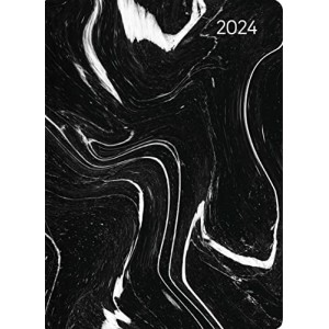 Agenda 2024 Giornaliera Alpha Edition formato 10,7x15,2 cm Marble