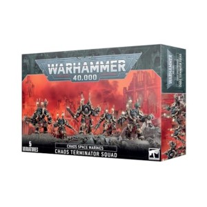 Games Workshop - Warhammaer 40,000 - Chaos Space Marines - Squadra Terminator del Caos