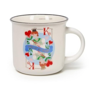 Tazza in Porcellana New Bone China - Cup-Puccino King - Legami