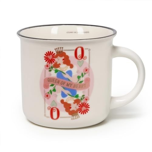 Tazza in Porcellana New Bone China - Cup-Puccino Queen - Legami