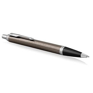 Penna Parker IM Sfera, Inchiostro Blu, Dark Espresso Chrome Trim