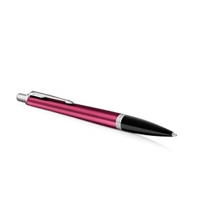 Penna Parker Urban Twist Sfera, Inchiostro Blu, Vibrant Magenta con Puntale Cromato