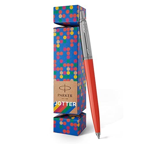 Penna Parker Jotter Originals Sfera, Inchiostro Blu, Rosso Vermiglione