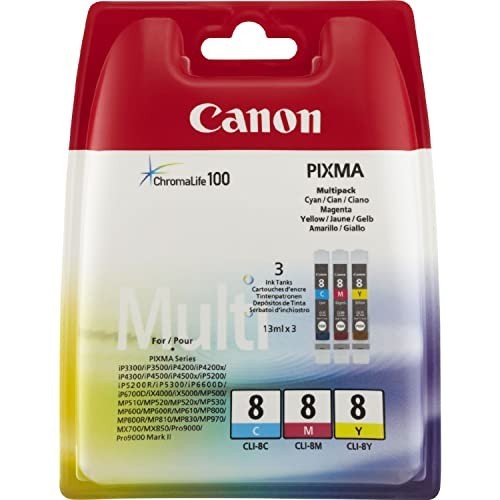 Canon Multipack Cli-8 3pz Color