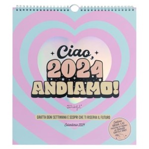 Calendario Gratta e Vinci da Parete 2024 - Andiamo Mr. Wonderful