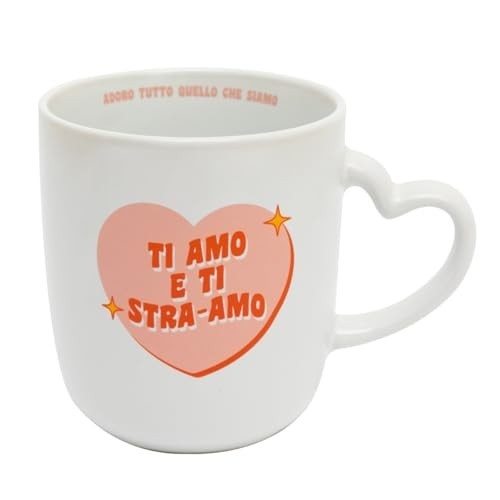 Tazza Bianca Ti amo Mr. Wonderful