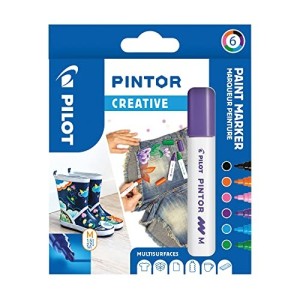 Pilot Pintor M Marker Pigmentato Creative Astuccio 6pz