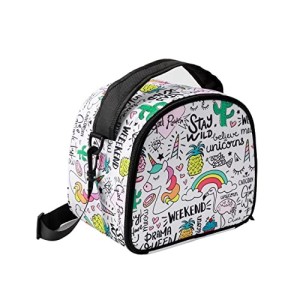 Lunch Bag Con Tracolla I-Total Unicorn