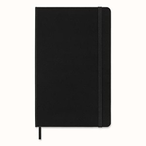 Taccuino Moleskine Copertina Rigida a Quadretti 13x21 Nero