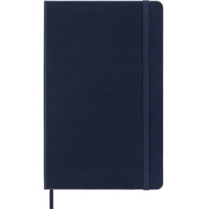 Taccuino Moleskine Copertina Rigida Pagina Bianca 13x21 Blu Zaffiro