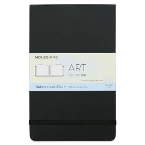 Album Watercolor Moleskine Per Acquerelli Colore Nero13 x 21 cm 72 Pagine