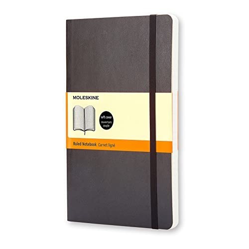 Taccuino Moleskine Copertina Morbida a Righe 9x14 Nero