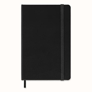 Taccuino Moleskine Copertina Rigida a Righe 9x14 Nero