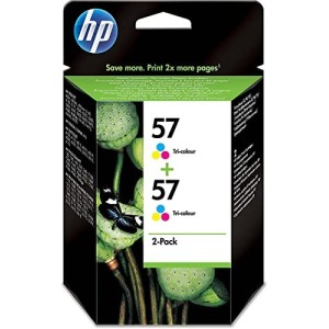 HP MULTIPACK 2 CARTUCCE 57+57 COLORE ORIGINALE SCADUTA C9503AE