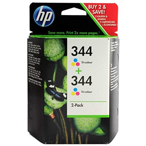 HP multipack 344 ORIGINALE DOPPIO