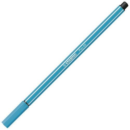 Pennarello Premium - STABILO Pen 68 - Blu Chiaro