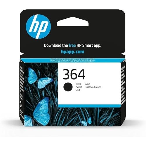 CARTUCCIA HP 364 BK NERO CB316EE ORIGINALE SCADUTA GARANTITA 100%