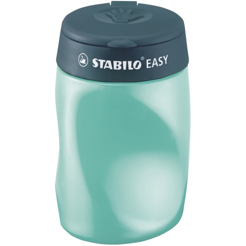 Temperamatite Ergonomico - STABILO EASYtemperino per Mancini - Petrolio